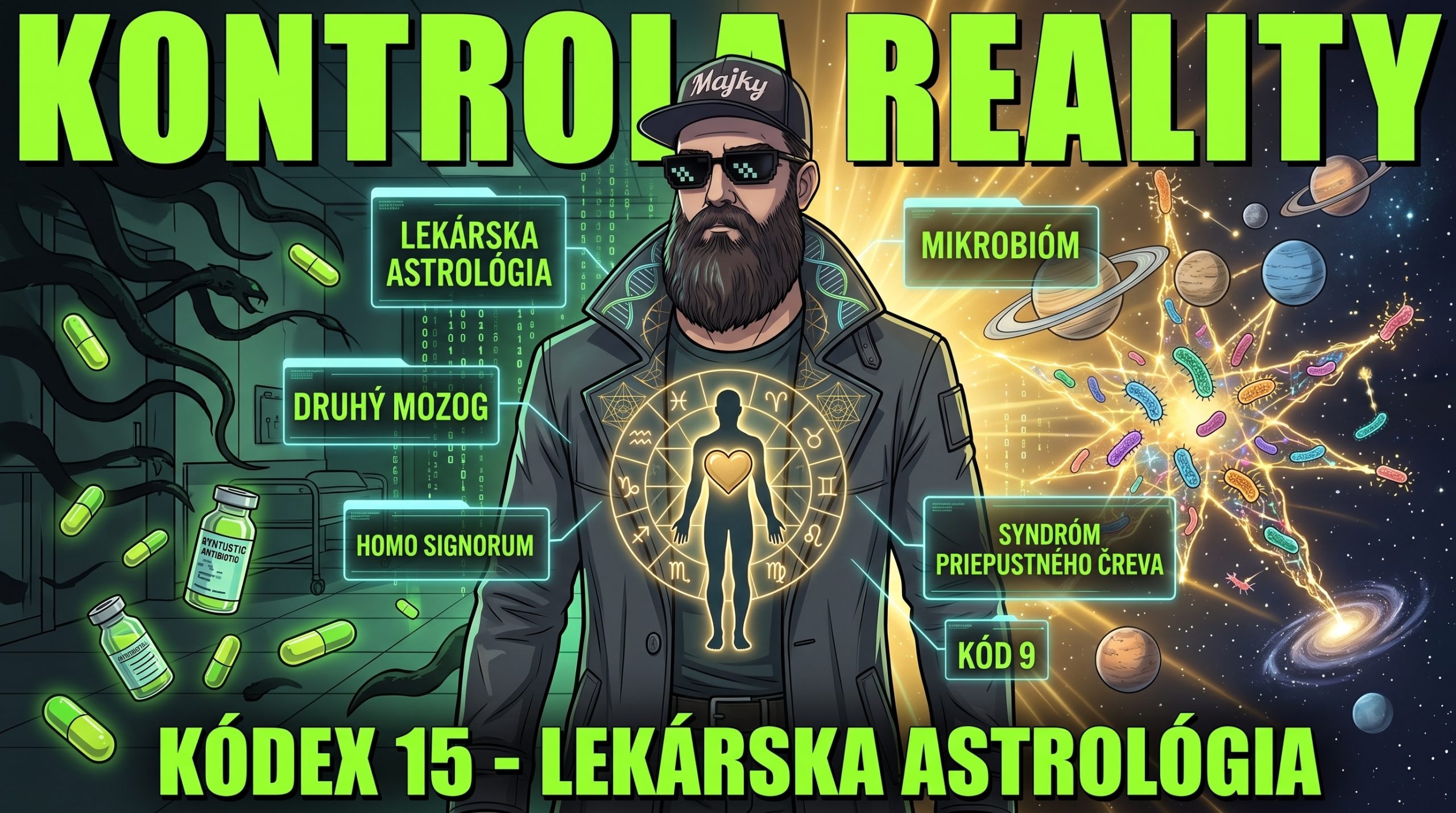 15. Lekárska Astrológia a Mikrobióm: Kozmické hodiny a vnútorný vesmír